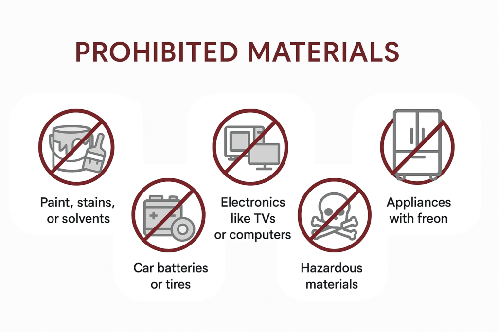 Prohibated-items-in-a-6-yard-roll-off-dumpster.